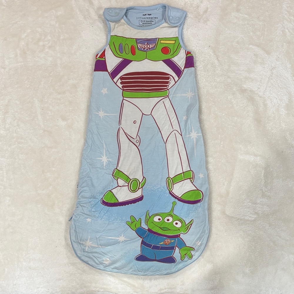 Disney Buzz Lightyear Sleep Sack in Blue and Green